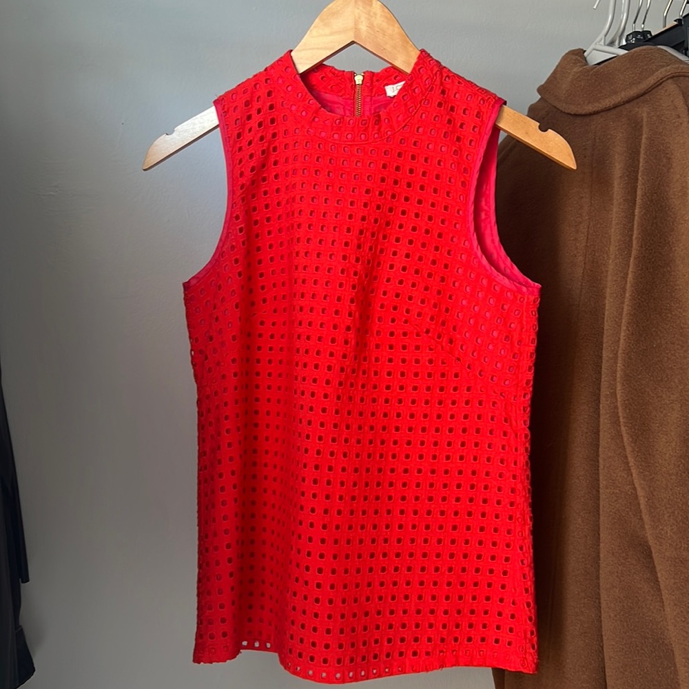 NWOT J Crew Sleeveless blouse 0P